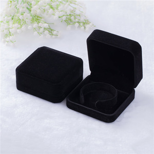 Vintage Exquisite Square Velvet Jewelry Package <b>Box</b> for Bracelet Jewellry <b>Box</b> Necklaces <b>Ring</b> Earring Storage <b>Box</b> - Product Image 3