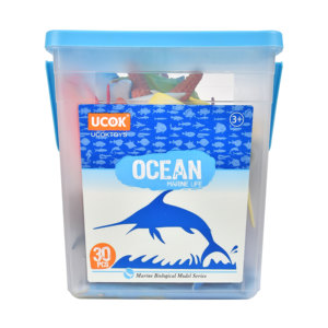 UCOK - Juego <span class=keywords><strong>de</strong></span> 30 Figuras <span class=keywords><strong>de</strong></span> Animales Marinos <span class=keywords><strong>de</strong></span> Alta Calidad, <span class=keywords><strong>de</strong></span> PVC Seguro, con Mapa, Juguetes <span class=keywords><strong>de</strong></span> Animales del Océano para Niños - Product Image 4