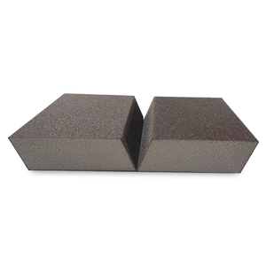 Pasokan pabrik spons dua sisi amplas kering cakram amplas basah pengamplasan blok spons logam pembersih - Product Image 4