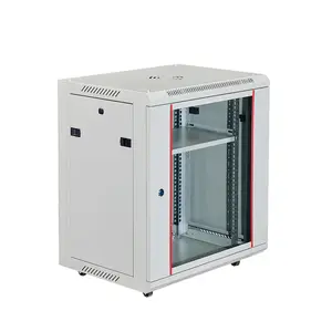 Wall Mount Mạng thép kệ tủ Màn hình 8U máy chủ <span class=keywords><strong>Rack</strong></span> cho Trang chủ sử dụng TBS 15U - Product Image 1