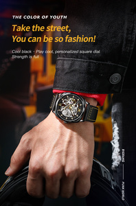 <span class=keywords><strong>Reloj</strong></span> <span class=keywords><strong>de</strong></span> Pulsera OLEVS 6651 para <span class=keywords><strong>Hombre</strong></span>, <span class=keywords><strong>de</strong></span> Moda, Automático, Mecánico, Resistente al Agua, Luminoso, con Correa <span class=keywords><strong>de</strong></span> Cuero, Smartwatch - Product Image 5