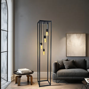 Hiện Đại Bắc Âu Thiết Kế Đứng Đèn Sàn Với Sang Trọng Sắt Chụp Đèn Nhà Góc Trang Trí Nội Thất Cho Phòng Khách - Product Image 1