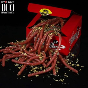 Leurre de pêche souple en plastique, type ver de pâle ondulé, écologique, sans plomb, pour montage Neko, pour la pêche au bar, au brochet, en eau douce et en eau salée - Product Image 1