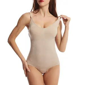 Intiflower 3026 कोर्सेट Jumpsuit पूर्ण Shapewear लोचदार बट चोर प्लस महिलाओं के लिए आकार शेपर महिलाओं सहज शरीर शेपर