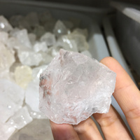 Pierres rugueuses naturelles, en Quartz brut, transparent, brut, gravier en cristal écrasé, livraison gratuite