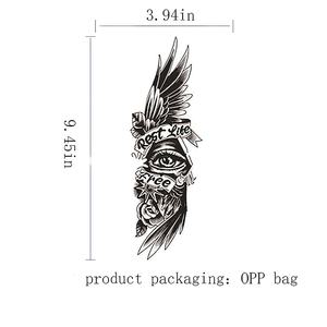 Venta al por Mayor Transfronteriza de Calcomanías de Tatuajes Temporales Ecológicas Inspiradas en Jugos Herbales para Hombres, para <span class=keywords><strong>Antebrazo</strong></span>/Brazo Completo, No Reflectantes - Product Image 6