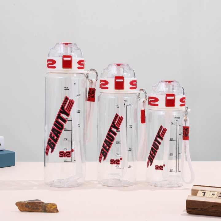 New Sports Plastic Tumblers Water Bottle Cup with Bounce Cover Straw ...
