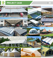 Grand abri de toit rétractable motorisé en tissu PVC anti-UV, design simple pour terrains de tennis extérieurs, garages et parkings.