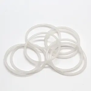 Silicone O Rings Food Grade Heat Resistance Colored Clear Silicone O-Ring Rubber O Rings