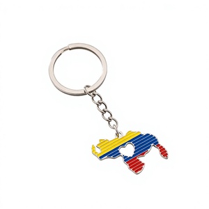Llavero Abridor de Botellas con Colgante de Corazón Venezolano de Acero Inoxidable, Estilo Étnico Retro con Efecto Goteo de Aceite, Unisex, Superventas Transfronterizo - Product Image 4