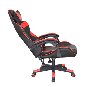 Barato Económico Ordenador <span class=keywords><strong>Pc</strong></span> Silla <span class=keywords><strong>Gamer</strong></span> Color personalizado Linkage Apoyabrazos Rojo Reclinable Cuero Gaming Silla - Product Image 4