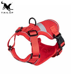 2021年流行の通気性のある猫用ハーネス、反射素材、無地、脱走防止、猫の散歩用 - Product Image 5