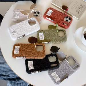 تصميم أنيق لطيف أفخم لهاتف آيفون 17 16 برو ماكس صديق للبشرة قماش جرلي حماية كاملة غطاء فاخر - Product Image 2