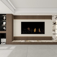 Meubles de salon modernes, supports TV rectangulaires, style moderne et luxueux, meuble TV