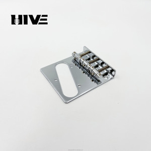 Réglage de cheville de réglage à trois cordes monté sur pont de guitare électrique TL de haute qualité pour plaque de Tension de pont de guitare électrique <span class=keywords><strong>TELE</strong></span> - Product Image 3