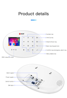 Kit de système d'alarme de sécurité domestique Tuya Smart WIFI 4G GSM de fabrication originale KERUI pour la maison