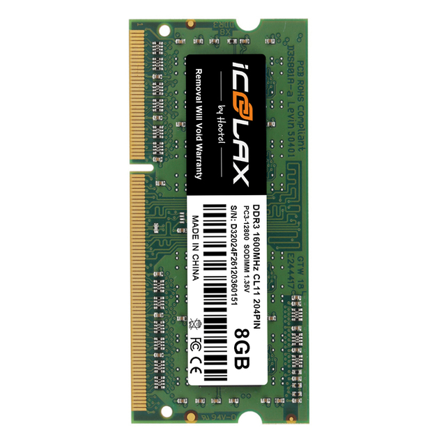 Memoria Ram DDR3 8GB 1333Mhz 1600Mhz Memory Sodimm 8gb Ddr3 1333mhz OEM Ram Factory Price Pc3 12800 Ddr3 1600