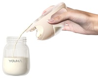 YOUHA Matériau de qualité alimentaire Biberon Anti-flatulence Bouteille de lait PPSU étanche 210ML pour bébé Silicone sans BPA