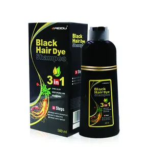 Oem натуральная черная волшебная краска для мужчин, японский индонезийский сырье, шампунь для окрашивания волос, краска для волос без ppd
