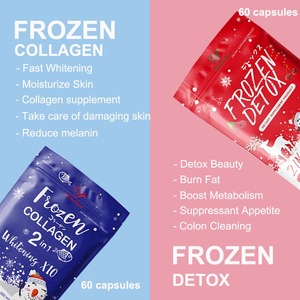 Nettoyer le corps pour les capsules de désintoxication congelées stimuler le métabolisme Slim Plus produits de beauté brûlant les graisses poudre de psyllium biologique - Product Image 5