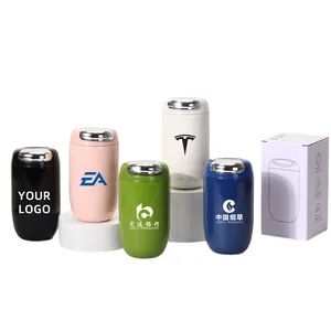Thermos à café rétro brillant en acier inoxydable <span class=keywords><strong>TY</strong></span> avec logo personnalisé, 360 ml, affichage de la température, écologique, isolation de 6 à 12 heures - Product Image 6