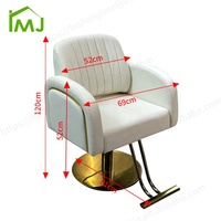 Fauteuil de Barbier Professionnel et Multifonctionnel pour Salon de Coiffure
