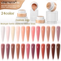 Gel de construction pour ongles nude solide avec construction indolore et extensions de sculpture rapides Gel de construction durable pour ongles