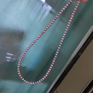 สร้อยคอมุกธรรมชาติอเนกประสงค์ทันสมัย ​​สีผสมแบบลูกกวาด ขนาด 6-7 มม. มีตำหนิเล็กน้อย สำหรับแจกส่วนตัว รุ่นเวนชิ 21235 - Product Image 4