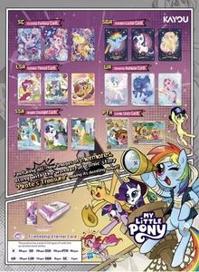 KAYOU Vente en gros <span class=keywords><strong>My</strong></span> <span class=keywords><strong>Little</strong></span> <span class=keywords><strong>Pony</strong></span> Friendship Eternal Card Moon Edition SEA TCG CCG Cartes de collection (Version anglaise) Papier - Product Image 4