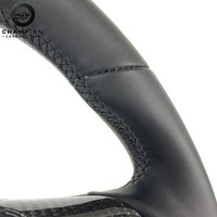 Volant en cuir en fibre de carbone pour BMW M3 M4 E83 E91 E92 E93 E70 E84 E85 E89 E90 E91 E60 E39 E30 Accessoires de voiture