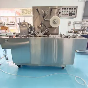 Automatic Cellophane Cosmetic Wrapping Machine Cosmetic Box Cellophane Overwrapping Packaging Machine Automatic Cellophane Wrapping Machine Packing Machine Side Seal Bag