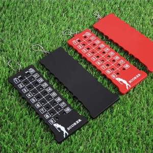 Compteur de score de golf personnalisé en gros avec logo, dispositif de notation de golf en plastique 18 trous, accessoire durable en ABS, compteur de coups de golf - Product Image 6