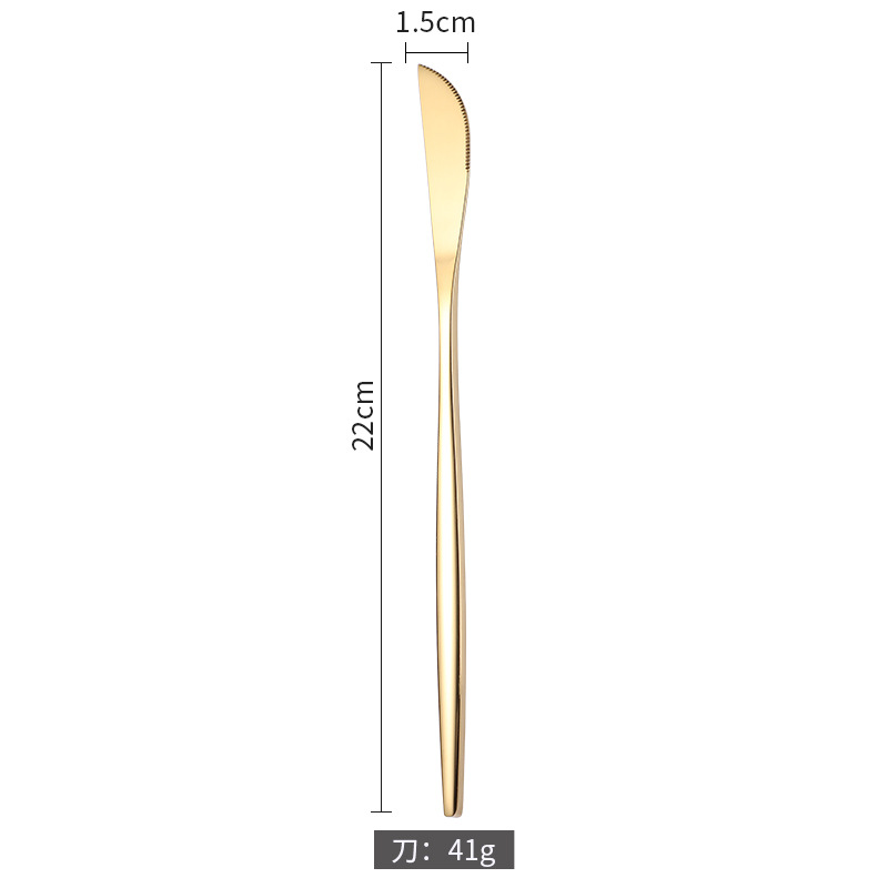 Bright Gold Knife