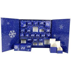 Caja <span class=keywords><strong>de</strong></span> <span class=keywords><strong>calendario</strong></span> personalizada al por mayor <span class=keywords><strong>2023</strong></span>, <span class=keywords><strong>calendario</strong></span> <span class=keywords><strong>de</strong></span> <span class=keywords><strong>Adviento</strong></span> <span class=keywords><strong>de</strong></span> Navidad vacío con laminación mate para crema facial <span class=keywords><strong>de</strong></span> chocolate - Product Image 6