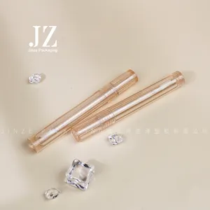 Jinze Ready Item Full Trong Suốt Màu Cam Son Bóng Ống 3.5Ml Chai Son Rỗng