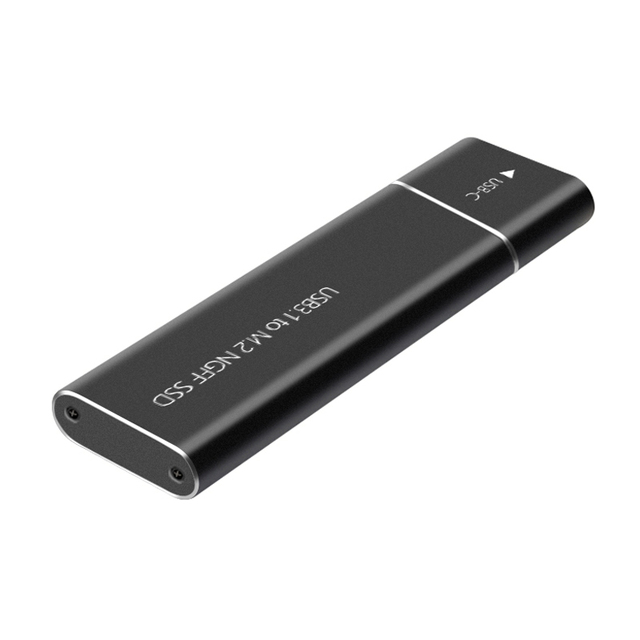 ICOOLAX 1tb External Portable NGFF SSD External Hard Drive 2TB 1TB External Hard Disk Enclosure Desktop Retail Packaging ABS