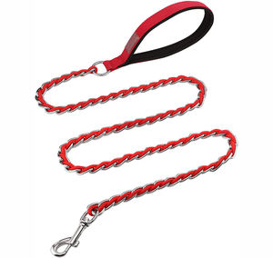 Hot Sale Nylon Haken Kettenglied Anti Chew Anti Bite Personal isierte mittelgroße Hunde leine - Product Image 4