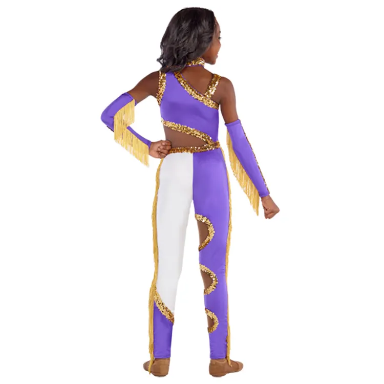 Individuelle damen super elastisch hohe qualität paillettenfranse majorette tanzkostüme mädchen majorette uniform