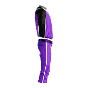 Ensembles d'uniformes de baseball respirants, anti-UV et antibactériens de qualité professionnelle, marque privée de fabricant de renom - Couleurs et logos personnalisés, OEM - Product Image 2