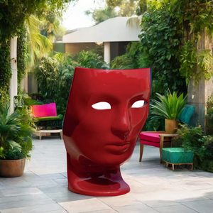 Sedia moderna contemporanea per il tempo libero in fibra di vetro Fabio Novembre Driade Nemo <span class=keywords><strong>Human</strong></span> Face camera da letto e soggiorno mobili vendita - Product Image 4