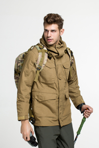Veste tactique de sport de chasse et de camping pour hommes Esdy, coupe-vent - Product Image 6