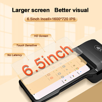Terminal Point de Vente Mobile Portable Android 14 à Écran Tactile de 6,5 Pouces 4G Bluetooth Wi-Fi avec Imprimante Thermique 80 mm