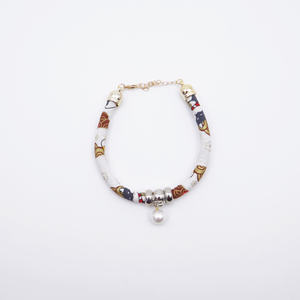 <span class=keywords><strong>Collar</strong></span> de perlas para mascotas, accesorios de joyería de lujo para perros y gatos, cinturón elástico de seguridad - Product Image 3