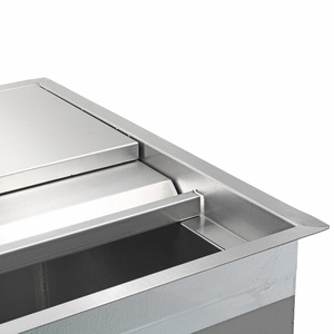 Portable Ice <b>Bucket</b> with Lid and Handle, Large Capacity <b>Plastic</b> Ice Bin for Party, Home Bar Drinks Chiller, Outdoor Picnic Coole - Product Image 4