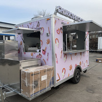 Remorque à barre de remorquage pour camions de chocolat et aliments, en tôle galvanisée certifiée CE, haute productivité, pour fermes