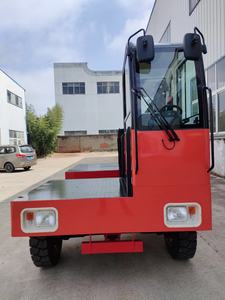 Carretilla elevadora lateral eléctrica o diésel <span class=keywords><strong>7000kg</strong></span> 6 t Carretilla elevadora de carga lateral de 6 toneladas a la venta - Product Image 3