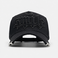 En stock : Casquettes originales Thirty One Hats, visière incurvée, en coton, 5 panneaux, broderie 3D personnalisée, strass, Gorra Baez Hats