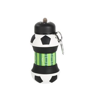 <span class=keywords><strong>Gourde</strong></span> pliable de 550ml pour enfants, <span class=keywords><strong>gourde</strong></span> en silicone pour enfants, logo personnalisé, bouteille d'eau pour enfants - Product Image 5