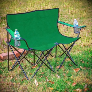 Chaise de camping pliable légère Moon Chair, double pliage, pour <span class=keywords><strong>la</strong></span> plage, le parc et l'extérieur - Siège de jardin portable pour 2 personnes - Product Image 3