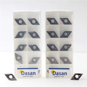 Insertos de cerámica metálica para herramientas de perforación Dasan DCGT110304-YL rectificados con precisión para mecanizado CNC - Product Image 1